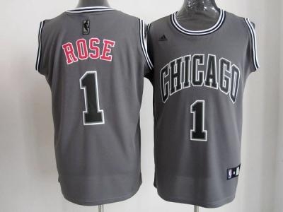 nba chicago bulls #1 rose grey jerseys nba chicago bulls #1 rose grey jerseys