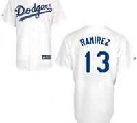 Los Angeles Dodgers Hanley Ramirez #13 Home white Jersey Los Angeles Dodgers Hanley Ramirez #13 Home white Jersey