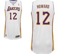 Los Angeles Lakers 12# Dwight Howard White Revolution 30 Swingman Jersey
