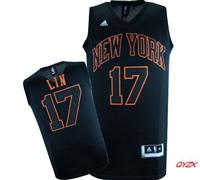 NBA New York Knicks 17 Lin blue Jerseys