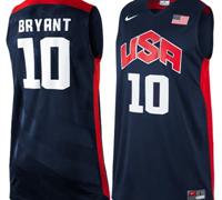 Nike Kobe Bryant USA Basketball 2012 Navy Blue Jersey