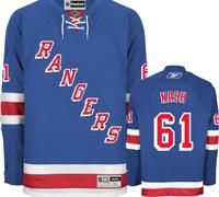 New York Rangers #61 Rick Nash Blue NHL Jersey