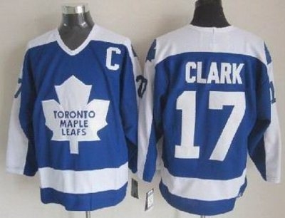 Toronto Maple Leafs #17 Wendel Clark 1978 CCM Vintage Throwback Blue NHL Jerseys Toronto Maple Leafs #17 Wendel Clark 1978 CCM Vintage Throwback Blue NHL Jerseys