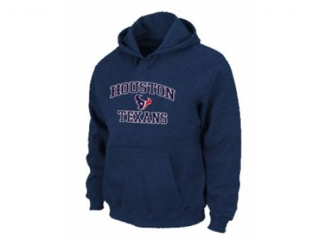 Houston Texans Heart & Soul Pullover Hoodie D.Blue