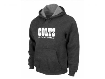 Indianapolis Colts Authentic font Pullover Hoodie D.Grey Indianapolis Colts Authentic font Pullover Hoodie D.Grey
