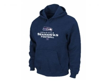 Seattle Seahawks Critical Victory Pullover Hoodie D.Blue
