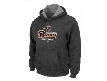 Los Angeles Rams Critical Victory Pullover Hoodie D.Grey