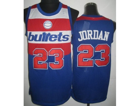 Washington Bullets 23 Michael Jordan Blue Hardwood Classics Revolution 30 NBA Jerseys