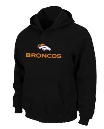 Denver Broncos Shield Nailhead Performance Hoodie -Black Denver Broncos Shield Nailhead Performance Hoodie -Black