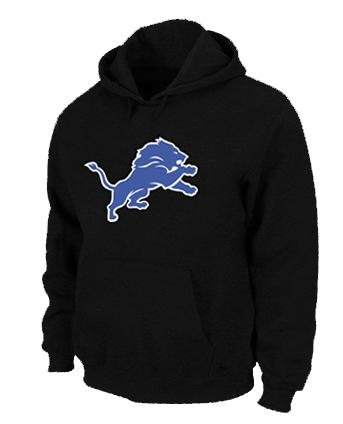 Detroit Lions Logo Pullover Hoodie black Detroit Lions Logo Pullover Hoodie black