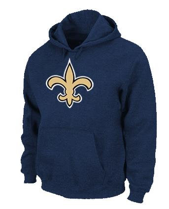 New Orleans Sains Logo Pullover Hoodie D.Blue New Orleans Sains Logo Pullover Hoodie D.Blue