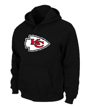 Kansas City Chiefs Logo Pullover Hoodie black Kansas City Chiefs Logo Pullover Hoodie black