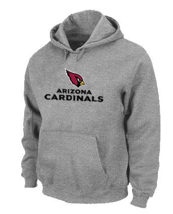 Arizona Cardinals Authentic Logo Pullover Hoodie(Grey) Arizona Cardinals Authentic Logo Pullover Hoodie(Grey)