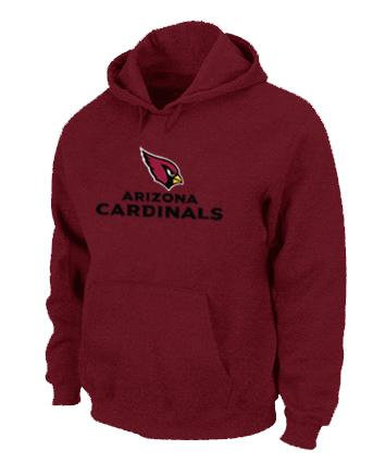 Arizona Cardinals Authentic Logo Pullover Hoodie(RED) Arizona Cardinals Authentic Logo Pullover Hoodie(RED)