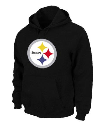 Pittsburgh Steelers Logo Pullover Hoodie black Pittsburgh Steelers Logo Pullover Hoodie black