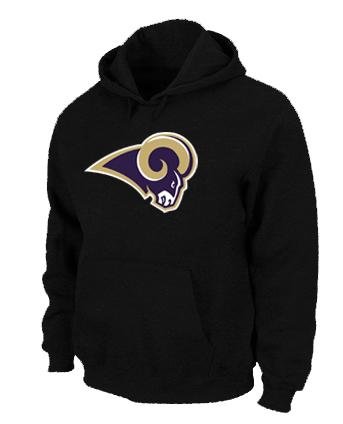 Los Angeles Rams Logo Pullover Hoodie black