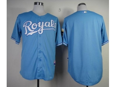 mlb jerseys kansas city royals blank lt.blue