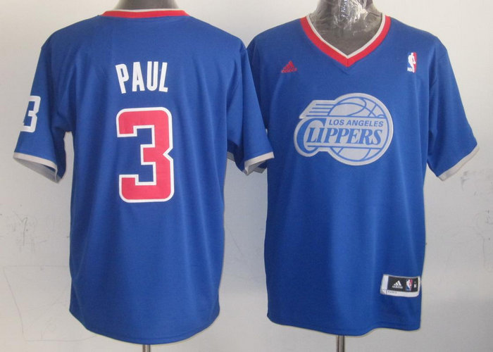 Los Angeles Clippers 3 Chris Paul Blue 2013 Christmas Day Swingman Stitched NBA Jerseys