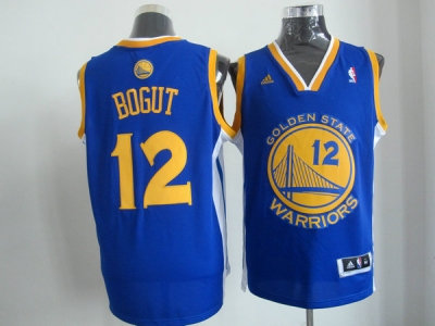 nba golden state warriors #12 bogut blue(swingman revolution 30)