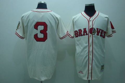 MLB Jerseys Atlanta Braves 3 butter jerseys