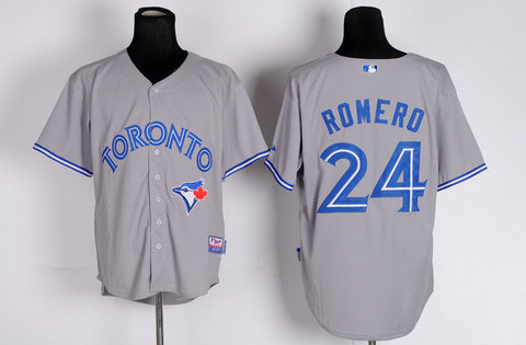 Toronto Blue Jays 24 ROMERO jerseys gray 2012