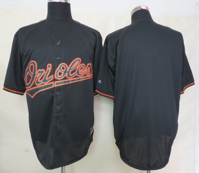 MLB baltimore orioles Blank Black Fashion Jerseys MLB baltimore orioles Blank Black Fashion Jerseys