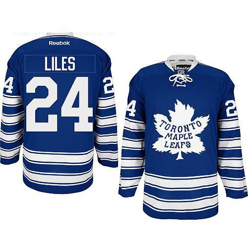 nhl jerseys toronto maple leafs #24 John-Michael Liles blue(2014 winter classic)