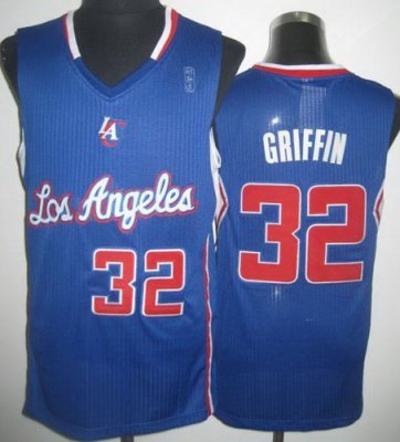 Los Angeles Clippers 32 Blake Griffin Blue Revolution 30 NBA Jerseys