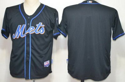 New York Mets Blank Black MLB Jerseys New York Mets Blank Black MLB Jerseys