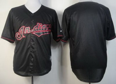 Cleveland Indians Blank Black Fashion MLB Jerseys Cleveland Indians Blank Black Fashion MLB Jerseys