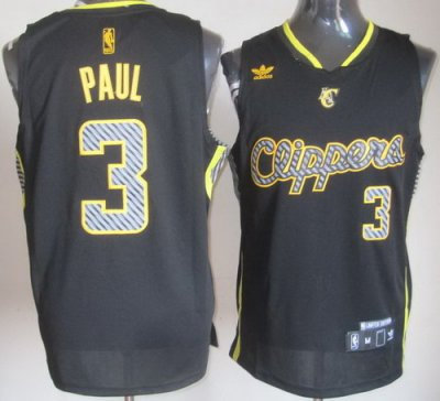 Los Angeles Clippers 3 Chris Paul Black Electricity Fashion Revolution 30 Swingman NBA Jerseys Los Angeles Clippers 3 Chris Paul Black Electricity Fashion Revolution 30 Swingman NBA Jerseys