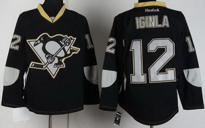 Pittsburgh Penguins 12 Jarome Iginla Black ICE Fashion NHL Jerseys Pittsburgh Penguins 12 Jarome Iginla Black ICE Fashion NHL Jerseys