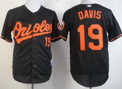 Baltimore Orioles 19 Chris Davis Black Cool Base MLB Jerseys