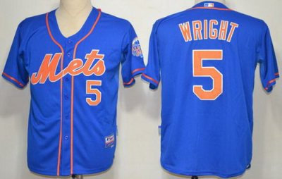 New York Mets 5 David Wright Blue MLB Jerseys New York Mets 5 David Wright Blue MLB Jerseys