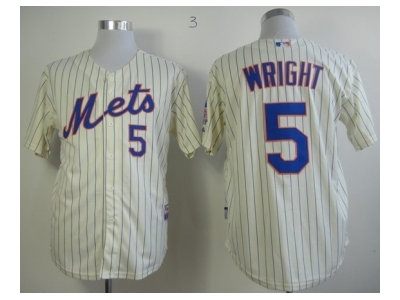 2013 mlb all star jerseys new york mets #5 wright cream(blue strip) 2013 mlb all star jerseys new york mets #5 wright cream(blue strip)