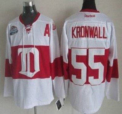 Detroit Red Wings 55 Niklas Kronwall White Winter Classic NHL Jerseys Detroit Red Wings 55 Niklas Kronwall White Winter Classic NHL Jerseys