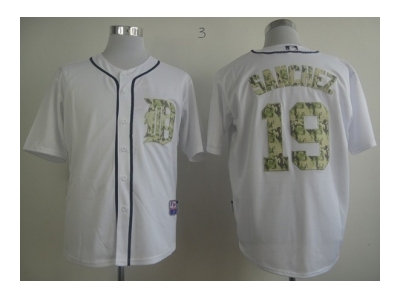 mlb jerseys detroit tigers #19 sanchez white(number camo) mlb jerseys detroit tigers #19 sanchez white(number camo)