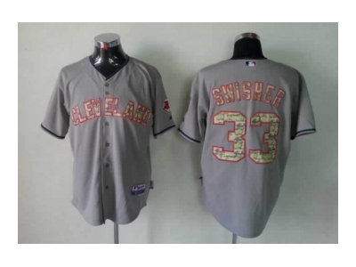 mlb jerseys cleveland indians #33 swisher grey(number camo) mlb jerseys cleveland indians #33 swisher grey(number camo)