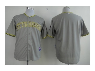 Pittsburgh Pirates blank grey(number camo) mlb jerseys Pittsburgh Pirates blank grey(number camo) mlb jerseys
