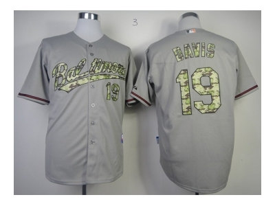 mlb jerseys baltimore orioles #19 davis grey(number camo) mlb jerseys baltimore orioles #19 davis grey(number camo)