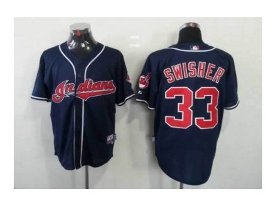 mlb jerseys cleveland indians #33 swisher blue mlb jerseys cleveland indians #33 swisher blue