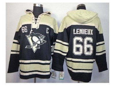 NHL Jerseys Pittsburgh Penguins #66 lemieux black-cream(pullover hooded sweatshirt)(patch C) NHL Jerseys Pittsburgh Penguins #66 lemieux black-cream(pullover hooded sweatshirt)(patch C)