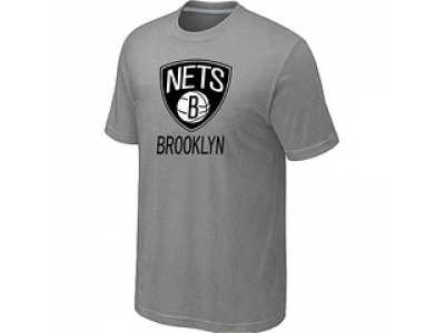 NBA cord net logo T-shirt L.Grey