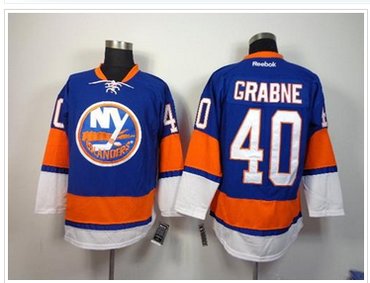 New York Islanders #40 Michael Grabner Baby Blue Home NHL Jersey New York Islanders #40 Michael Grabner Baby Blue Home NHL Jersey