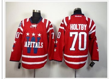 Washington Capitals #70 Braden Holtby 2015 Winter Classic Red Stitched NHL Jersey