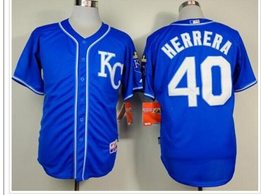 Royals #40 Kelvin Herrera Light Blue Alternate 2 Cool Base Stitched Baseball Jersey Royals #40 Kelvin Herrera Light Blue Alternate 2 Cool Base Stitched Baseball Jersey