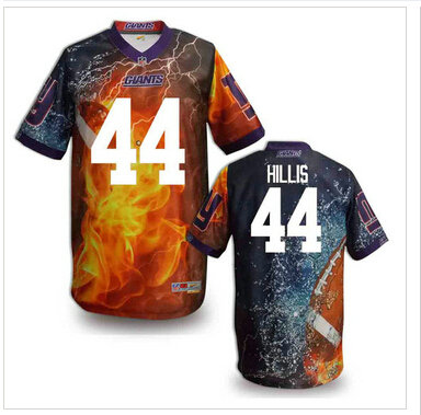 New York Giants #44 Andre Williams Stitched NFL Elite Fanatical Version Jersey (9)