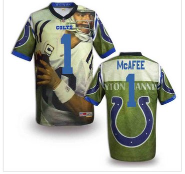 Indianapolis Colts #1 Pat McAfee Stitched NFL Elite Fanatical Version Jersey (4)