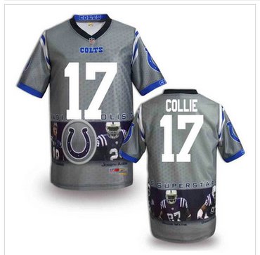 Indianapolis Colts #17 Austin Collie Stitched NFL Elite Fanatical Version Jersey (6)