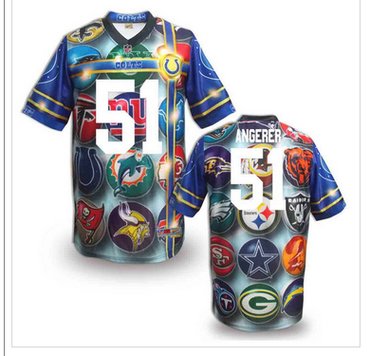 Indianapolis Colts #51 Pat Angerer Stitched NFL Elite Fanatical Version Jersey (7)